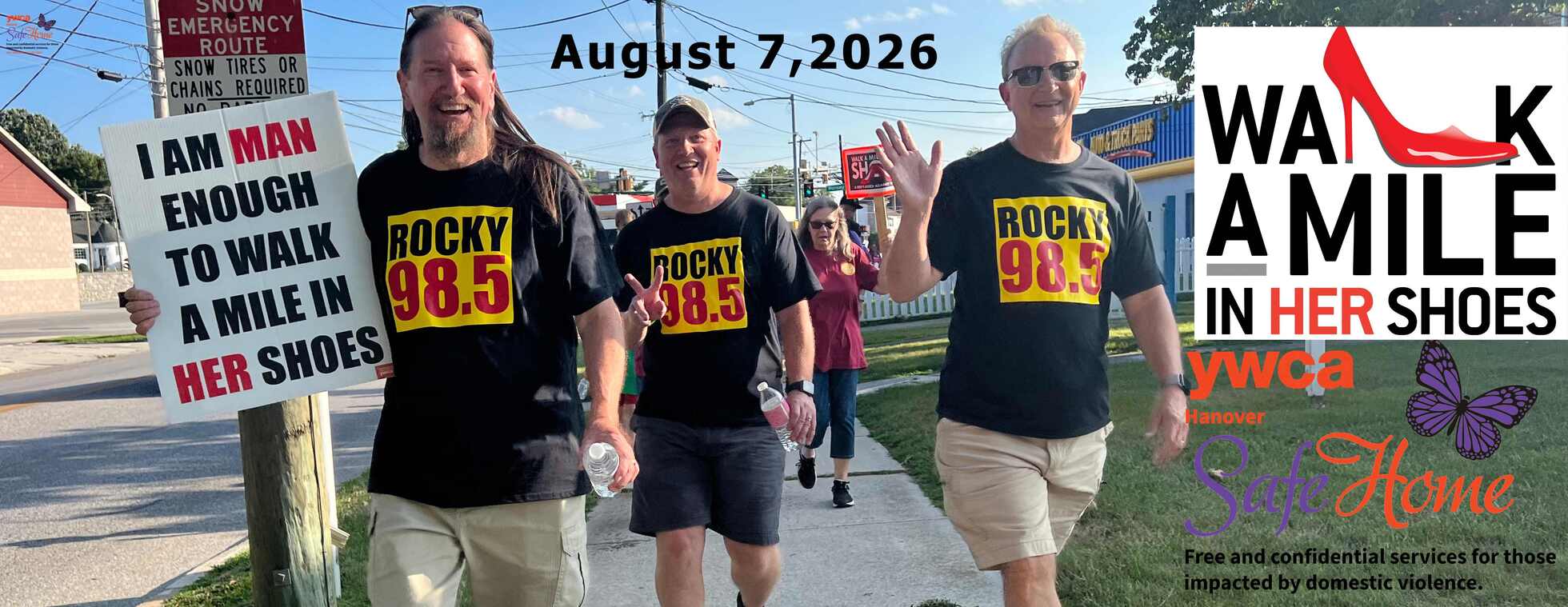 Walk A Mile In Her Shoes Sponsorship Opportuntiies